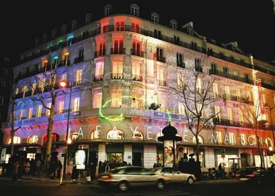 Opening of the Boulevard Haussmann Lafayette Maison store